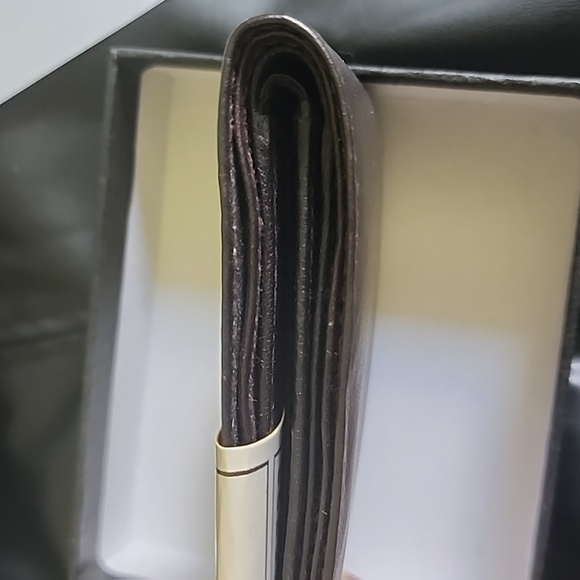 NIB Mens BI-FOLD Wallet-Brown - Picture 4 of 8